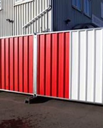 Steel Site Hoarding Hire